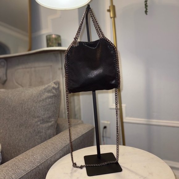 Stella McCartney Black Falabella Mini Tote Bag (NWT) - Picture 9 of 13